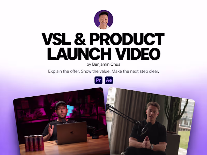 Cover image for VSL & Product Launch Video