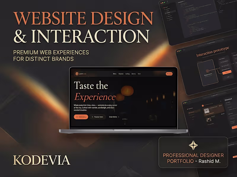 Cover image for Modern Business Website Design & Development