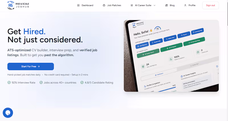 Cover image for Rsjobhub - AI-Powered Job Board for Nigerian Professionals