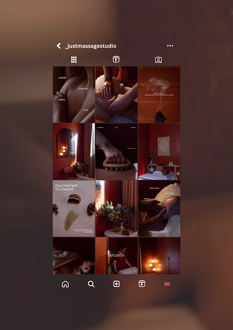 Cover image for Social Media Management for Massage and Wellness Brand
