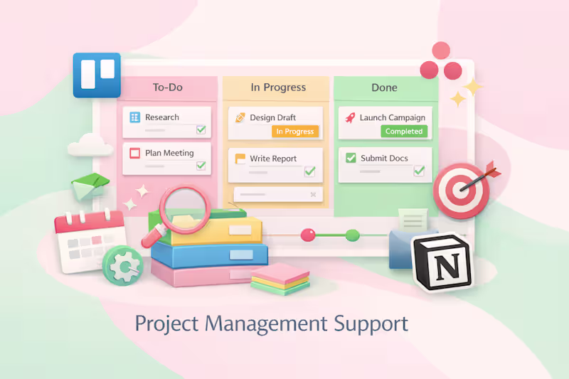 Cover image for Project Management Support