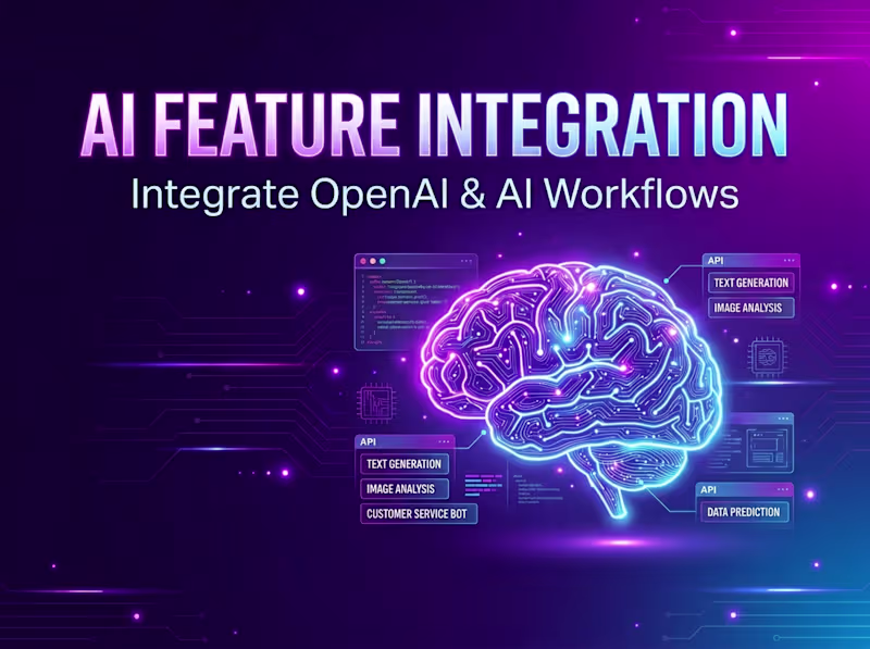 Cover image for AI Feature Integration for Web Apps