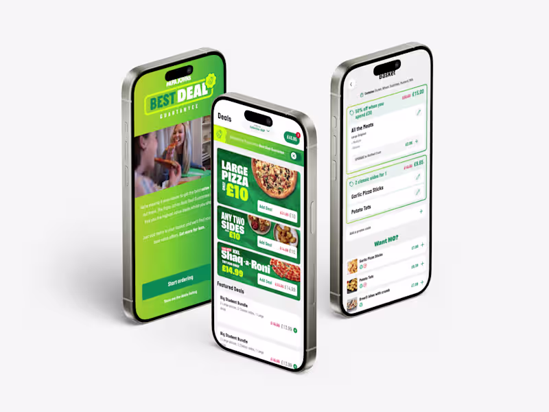 Cover image for Papa Johns UK: "Let's order a pizza!"