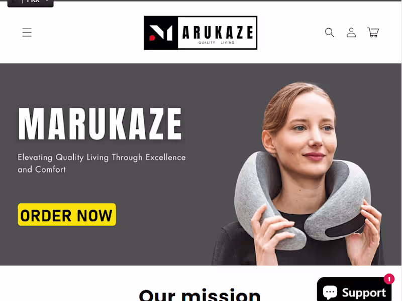 Cover image for Marukzae - Neck Pillow