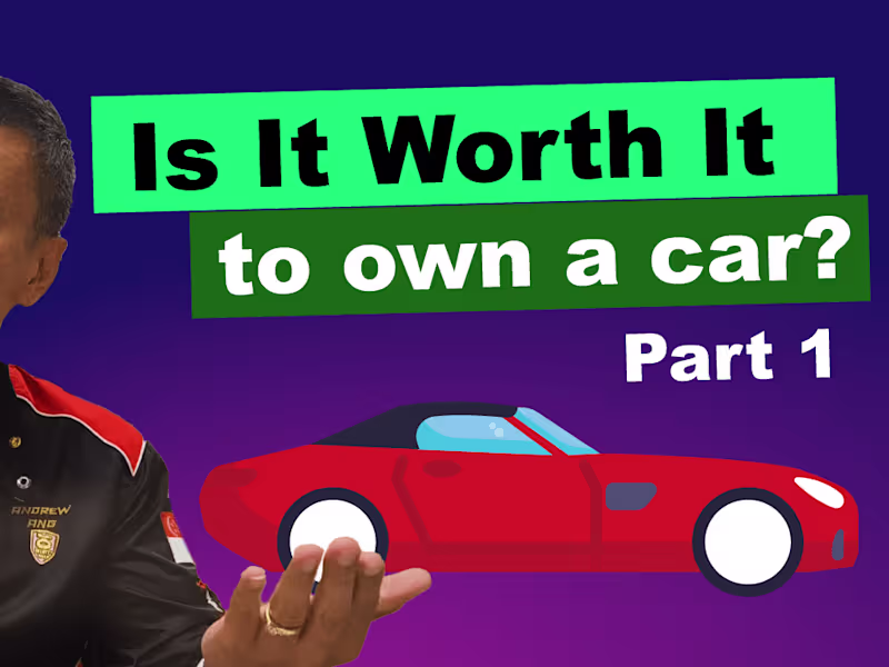 Cover image for Talking-head Video | A Closer Look At Car Ownership in Singapore