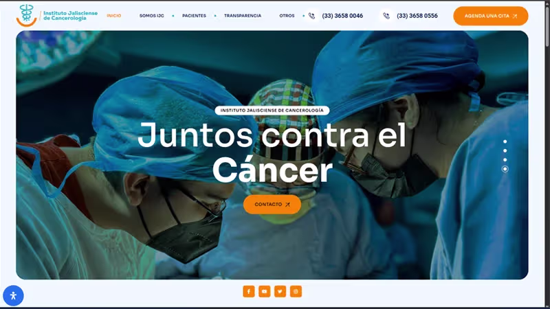 Cover image for Jalisco's Institute of Cancerology
