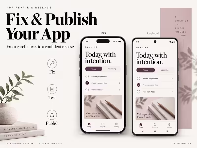 Cover image for Fix & Publish Your Flutter or React Native App