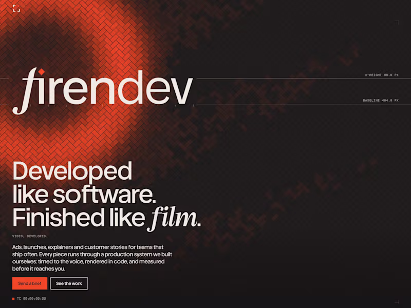 Cover image for firendev: Brand Identity and Website