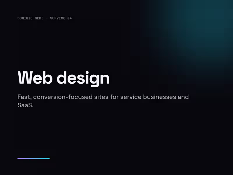 Cover image for Web Design