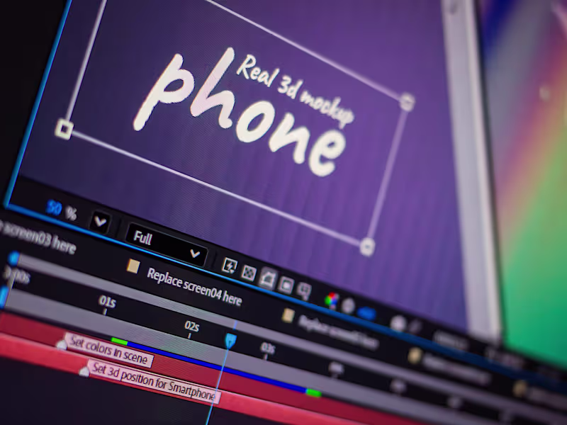 Cover image for Real 3d Smartphone Mockup for After Effects 2025