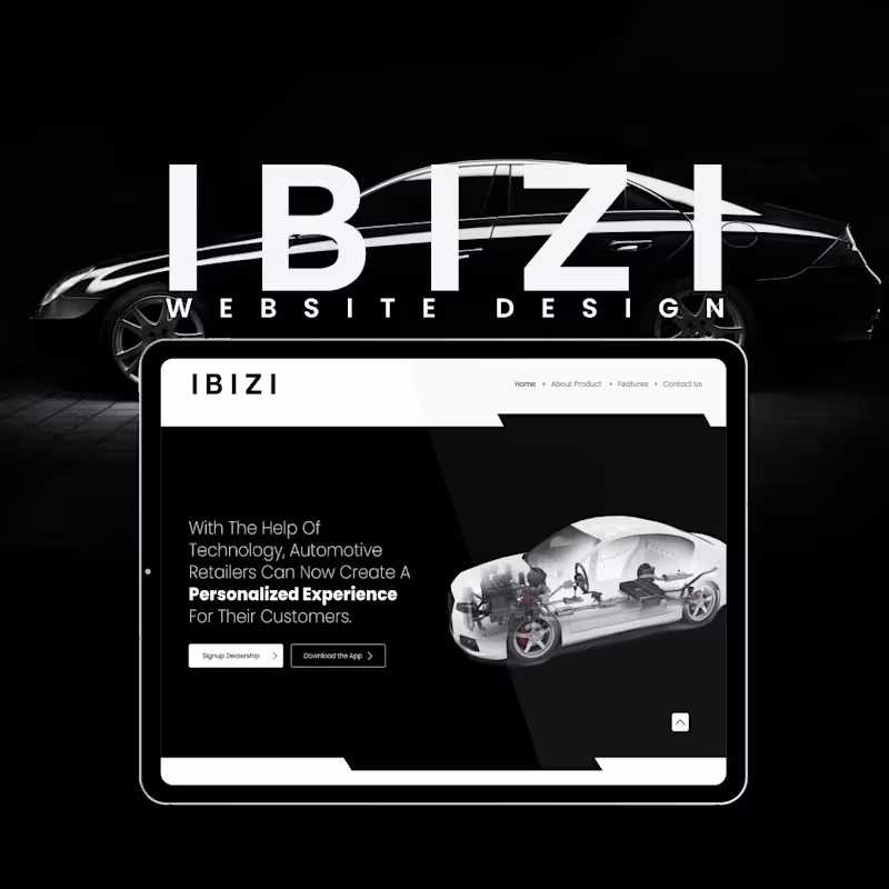 Cover image for Ibizi Automotive Web Solution