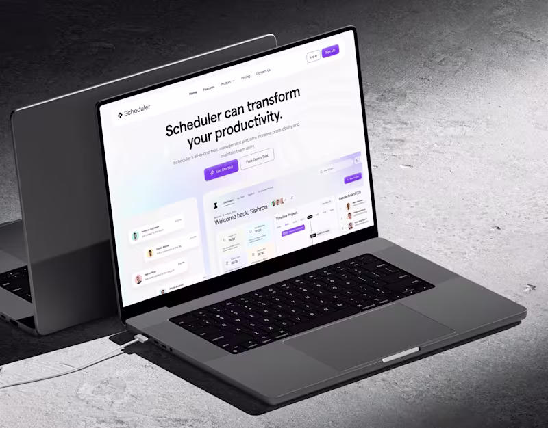 Cover image for Schedulr Task Manager | UI UX Design Case Study