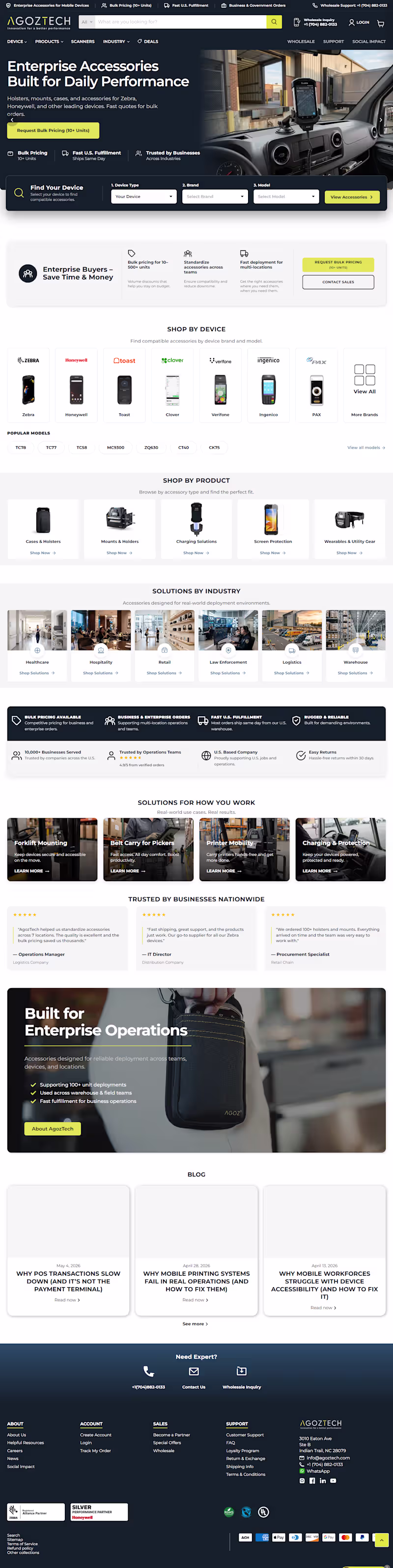 Cover image for AgozTech Product Collection Pages Development