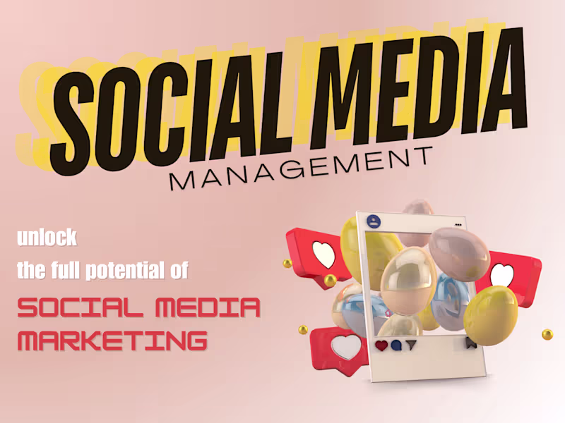 Cover image for Social Media management for all platforms.