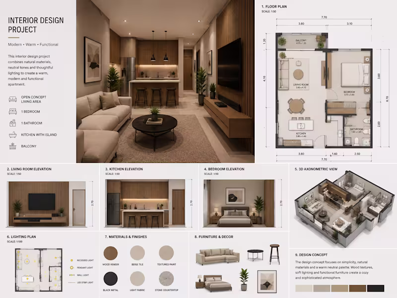 Cover image for This project features a contemporary