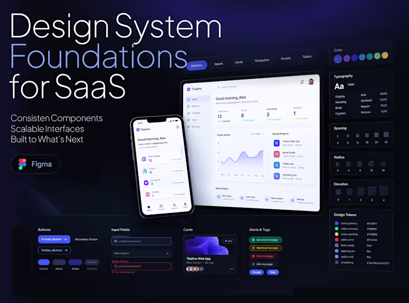 Cover image for Design System Foundations for SaaS