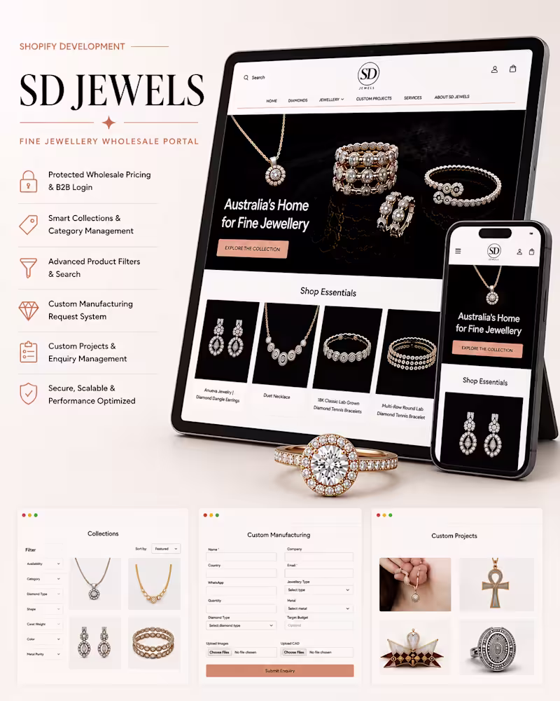 Cover image for SD Jewels: Fine Jewellery Wholesale