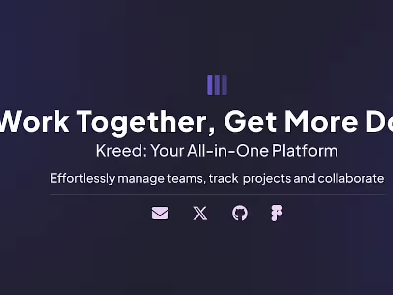 Cover image for Kreed - Simplify Your Team’s Collaboration