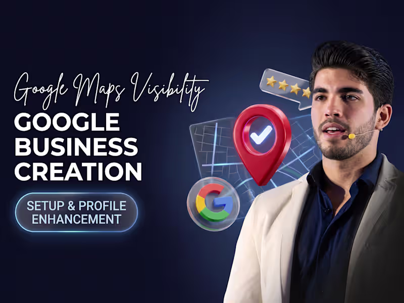 Cover image for Google Business Profile creation,GMB setup & profile enhancement