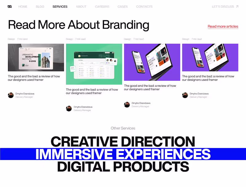 Cover image for Uni Agency | Brand & Design & Development | WebFlow