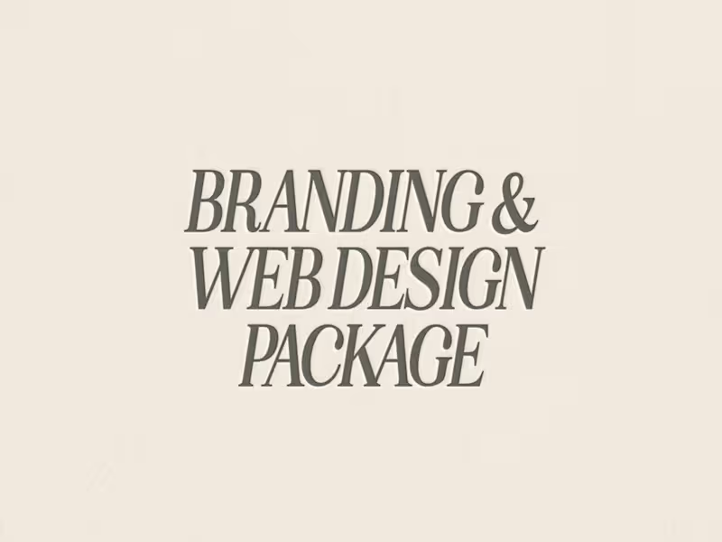 Cover image for Launch Package - Branding & Website Design