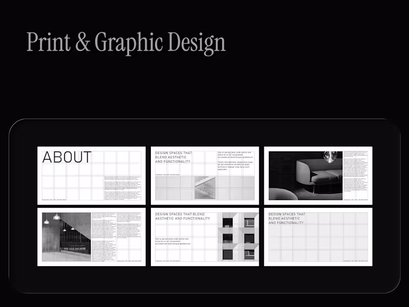 Cover image for Print & Graphic Design