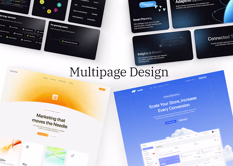 Cover image for Multi-Page Website in Framer