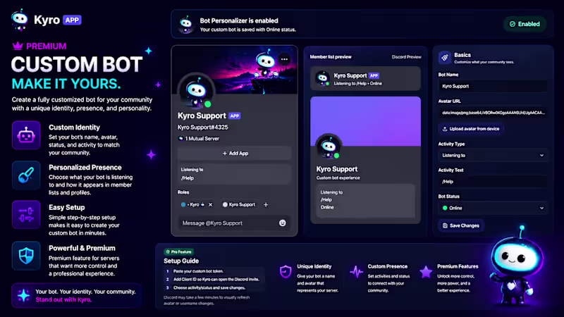 Cover image for 🤖 Custom Bot Branding 