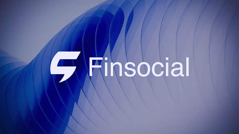 Cover image for Finsocial Logo design