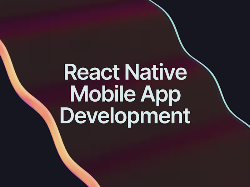 Cover image for You will get a mobile app for your business on iOS and android