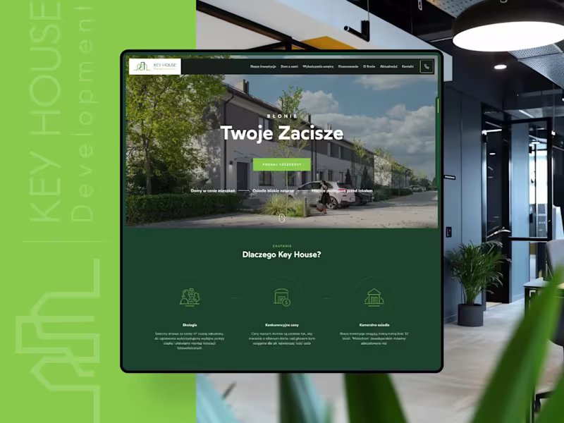 Cover image for UX/UI design and Webflow build for luxury real estate developer