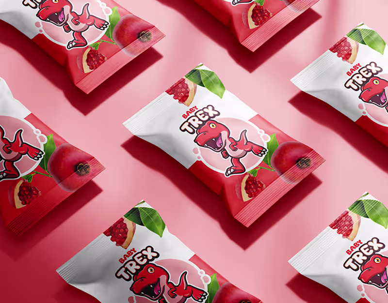 Cover image for Baby T-Rex Mascot Logo Branding