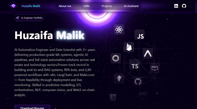 Cover image for Created my portfolio using Next.js