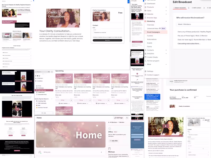 Cover image for Healthy Regimen Blueprint Kajabi Funnel