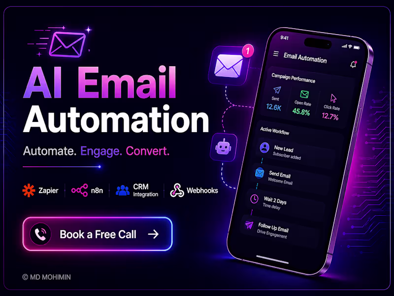 Cover image for AI Email Automation