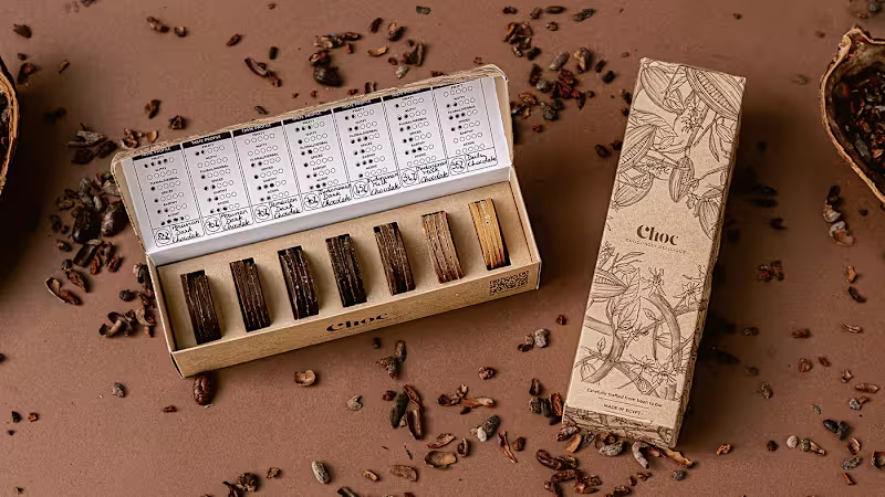 Cover image for Maison Choc: Tasting chocolate boxes :: Behance