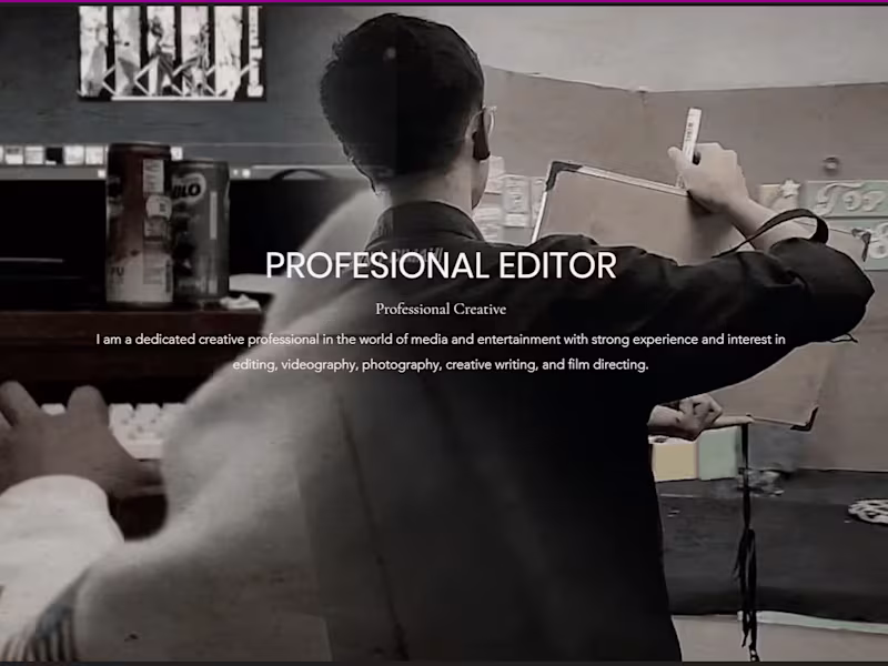 Cover image for Profesional Editing Content Video (Youtube, Instagram, Tiktok)