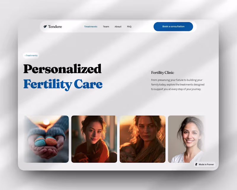 Cover image for Website Redesign for Tendere Healthtech