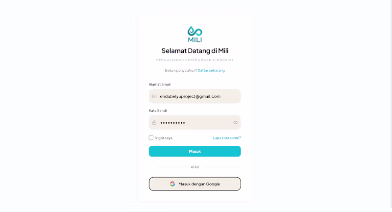 Cover image for Mili (Personal Finance Tracker) 

Mili is