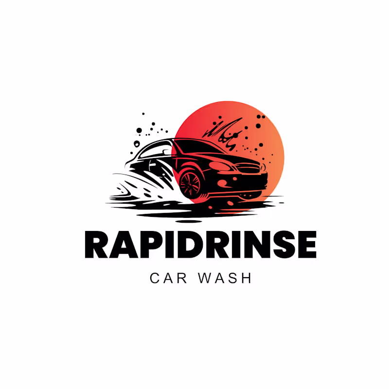Cover image for RapidRinse Dynamic Brand Identity
A bold