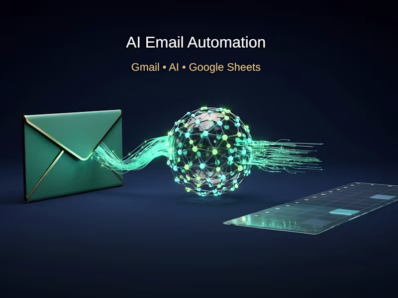 Cover image for AI-Powered Email Automation & Data Processing Workflow