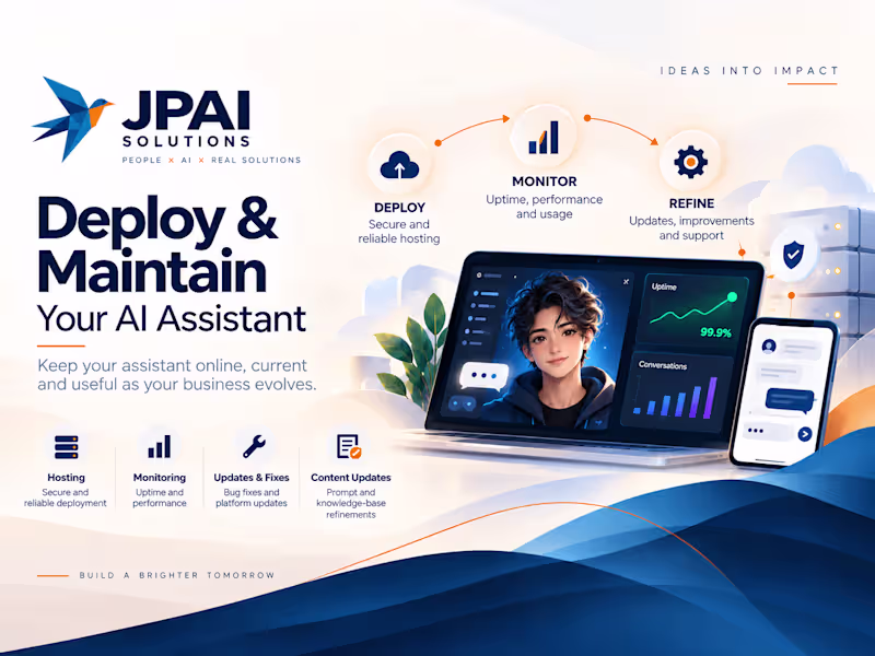 Cover image for Deploy & Maintain Your AI Assistant