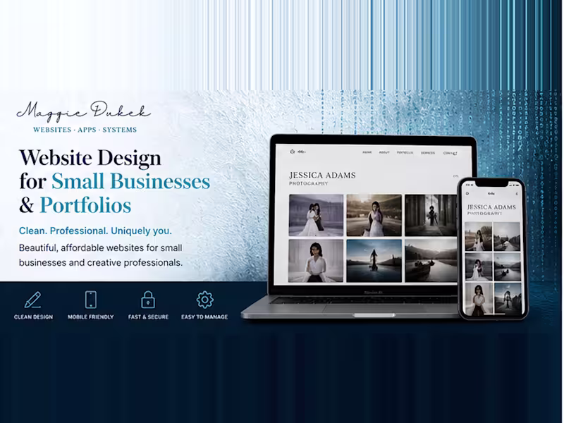 Cover image for Website Design for Small Businesses & Portfolios