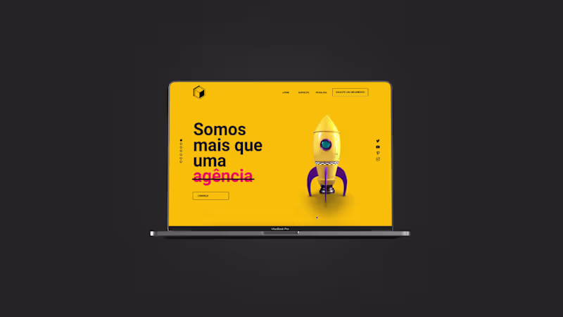 Cover image for Simple Creative Agency Landing Page