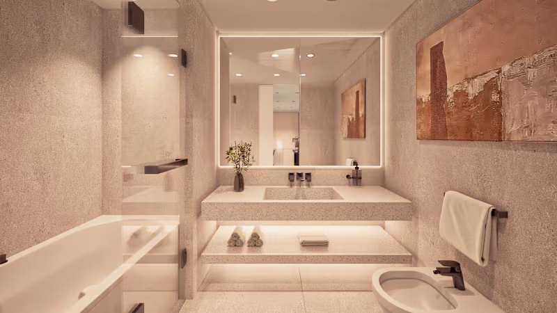 Cover image for interior bathroom project

