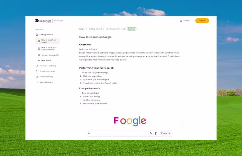 Cover image for Write articles, organise them into