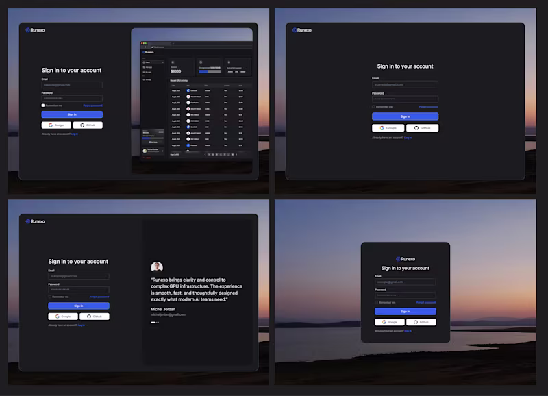 Cover image for A login page is the