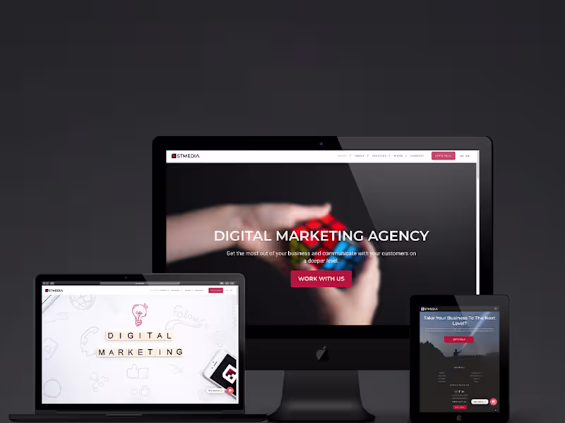 Cover image for Web Design UI / UX