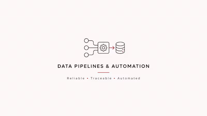 Cover image for I will build a reliable data pipeline or automation system