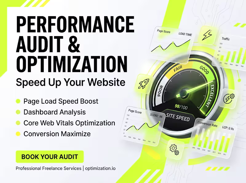 Cover image for Frontend Performance Audit & Optimization